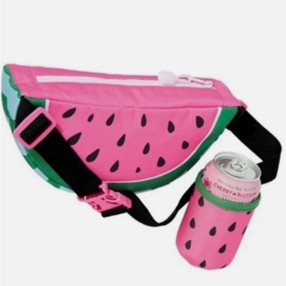 Ulta watermelon belt bag and drink coozie